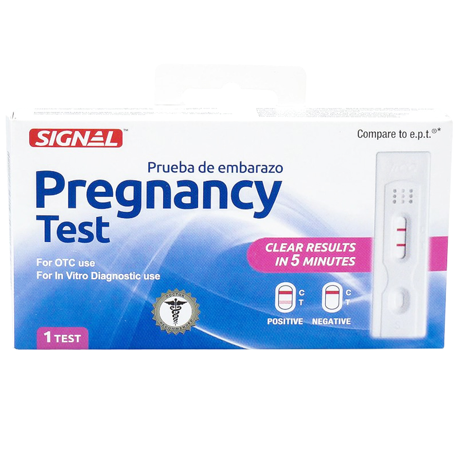SIGNAL PREGNANCY TEST KIT 1 PK 72 CT