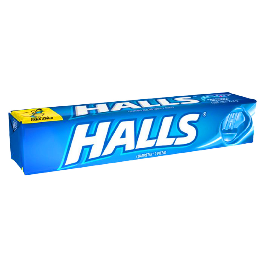 HALLS COUGH DROPS 9 CT MINT (MEXICO)