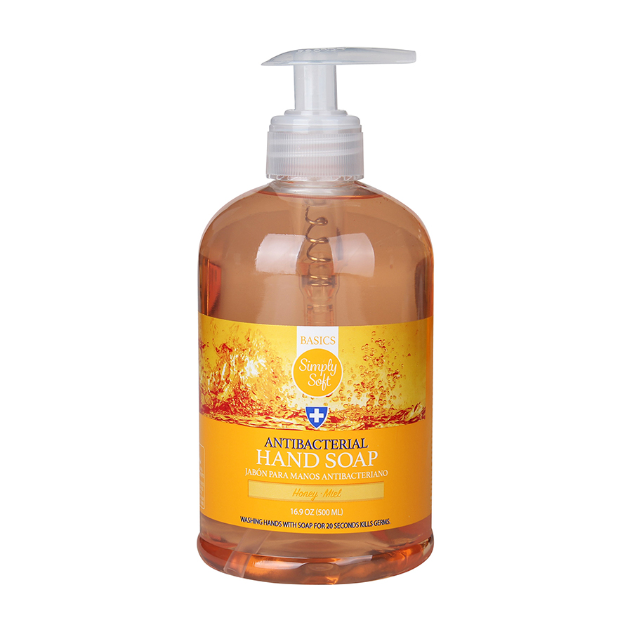 SIMPLY SOFT BASICS HANDWASH 16.9 OZ ANTI BACTERIAL