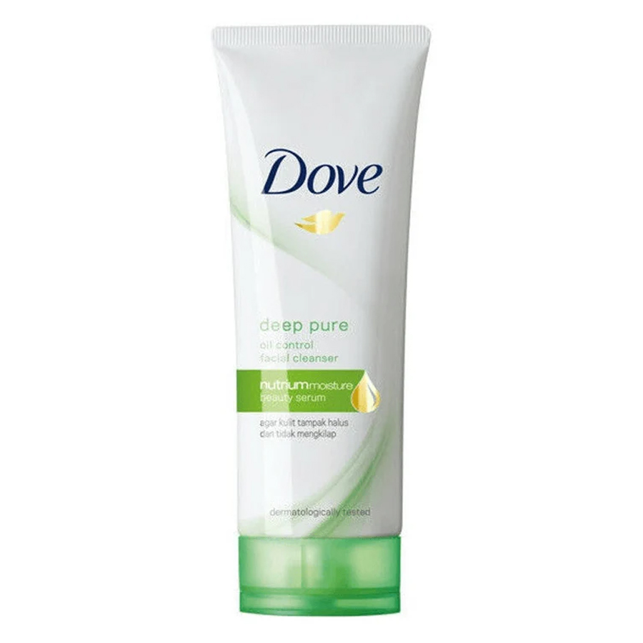 DOVE FACIAL CLEANSER 100 G DEEP PURE OIL CONTROL