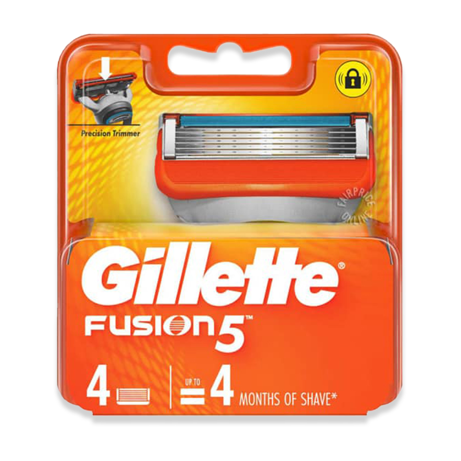 GILLETTE FUSION 5 10 X 4 BLADES