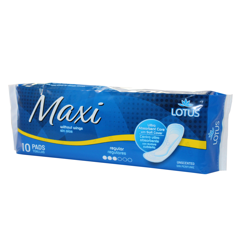 LOTUS MAXI SUPER POWER WITHOUT WING 10 PC DAY USE