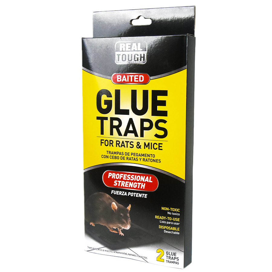 REAL TOUGH MOUSE GLUE 2 PK WITH COUNTER DISPLAY