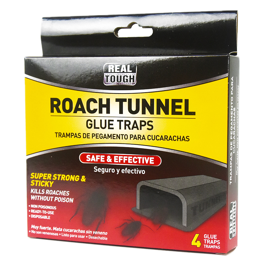 REAL TOUGH ROACH TUNNEL 4 PK