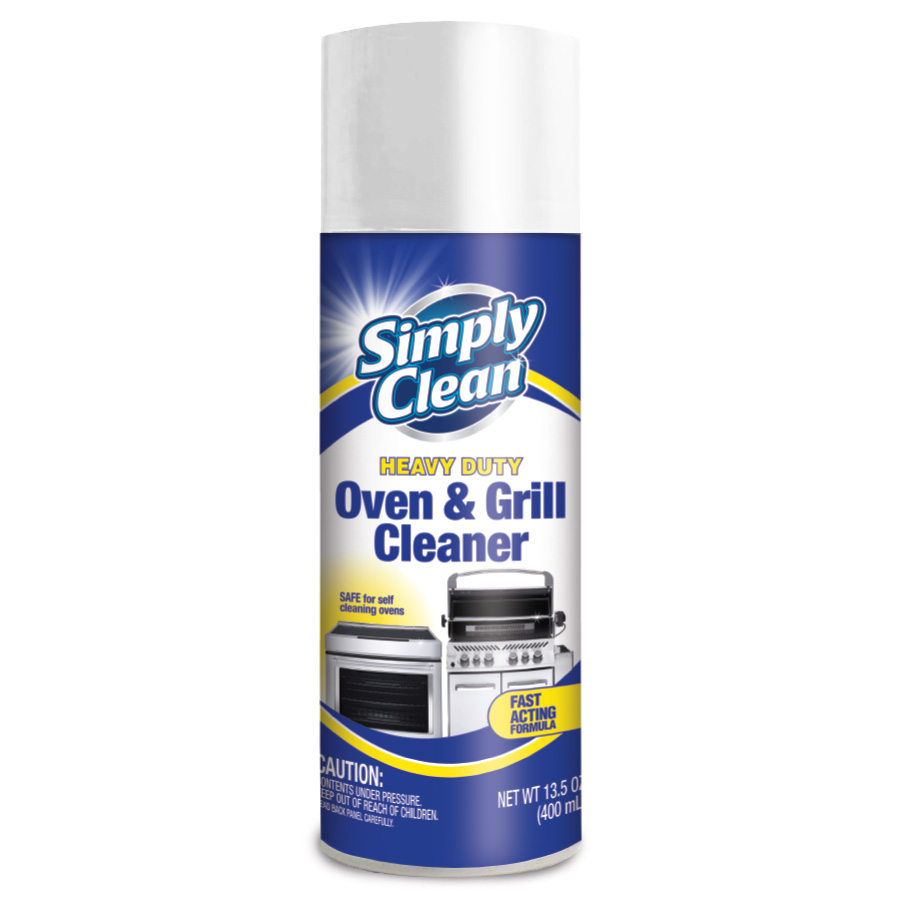 SIMPLY CLEAN OVEN & GRILL CLEANER FOAM SPRAY 13.5 OZ (400 ML)