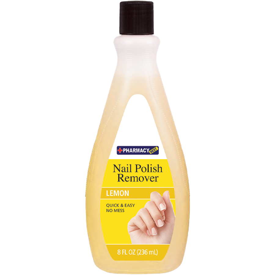 NAIL POLISH REMOVER 8 OZ LEMON