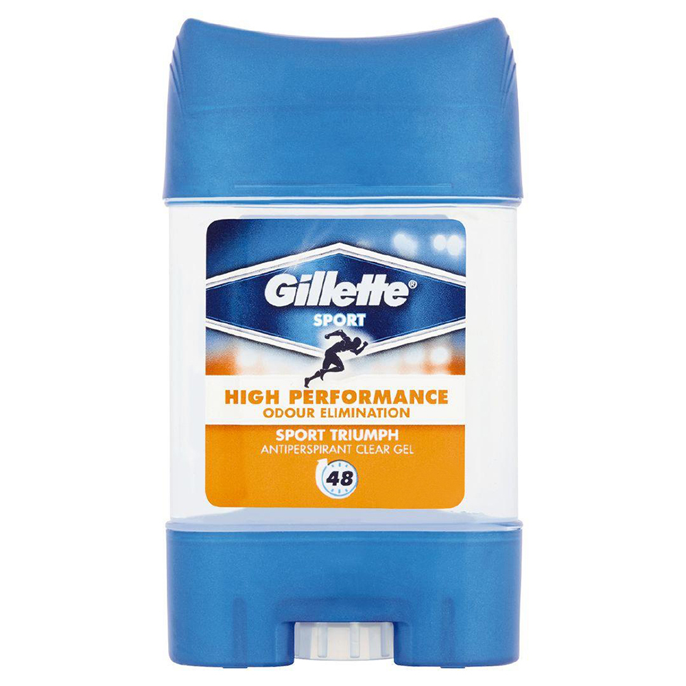 GILLETTE CLEAR GEL STICK 70 ML TRIUMP SPORT (UK)