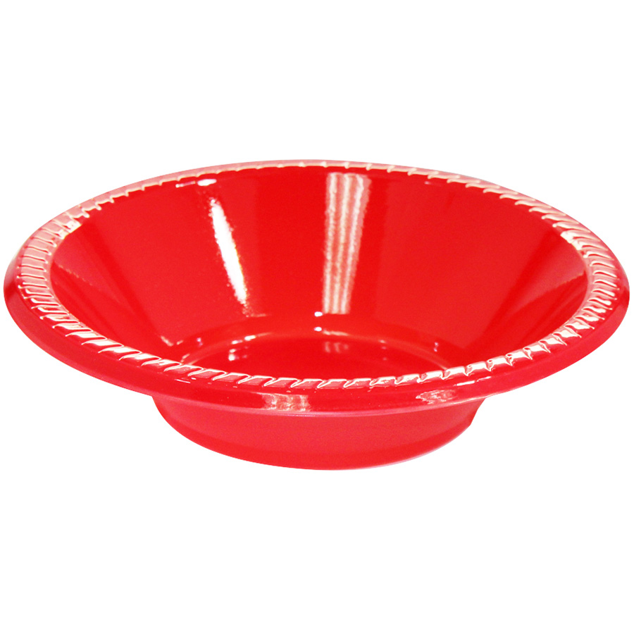 DISPOZEIT PLASTIC BOWL 12 OZ 9 CT 8 G RED