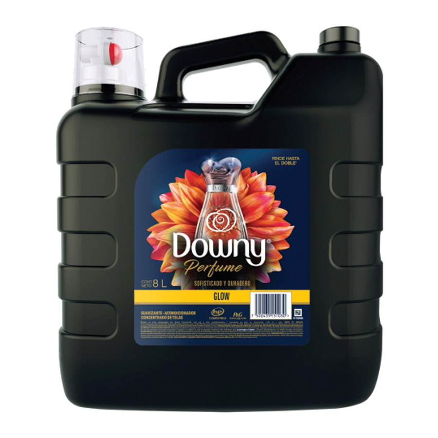 DOWNY FABRIC SOFTENER 8 L GLOW