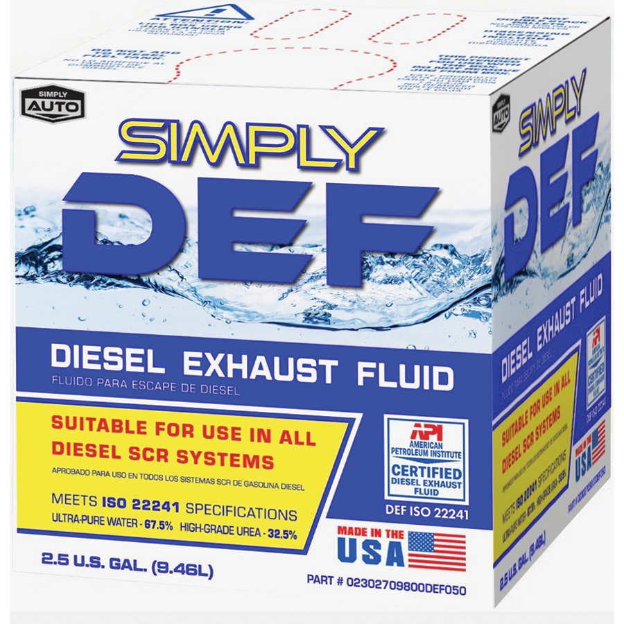 SIMPLY AUTO  DEF DEISEL FLUID 2.5 GL