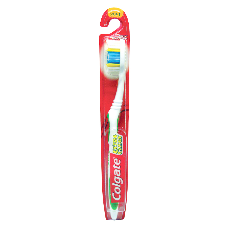 COLGATE TOOTHBRUSH 1 CT SOFT EXTRA CLEAN ASSORTED