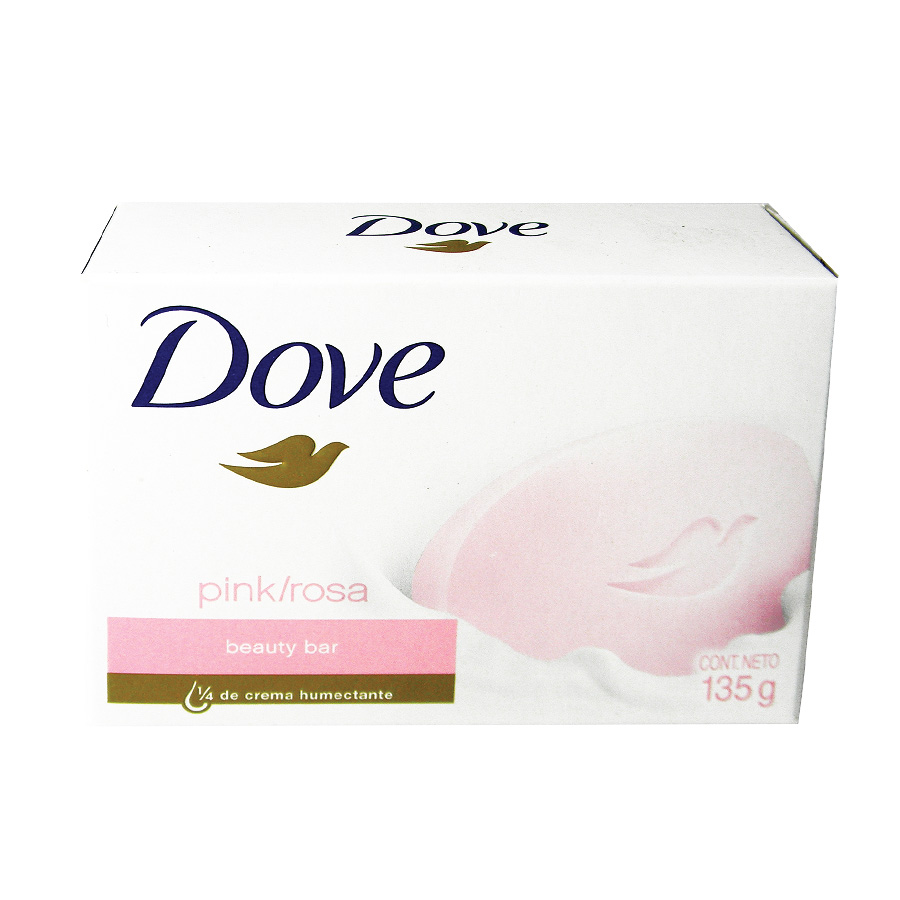 DOVE BAR SOAP 135 G / 4.75 OZ PINK