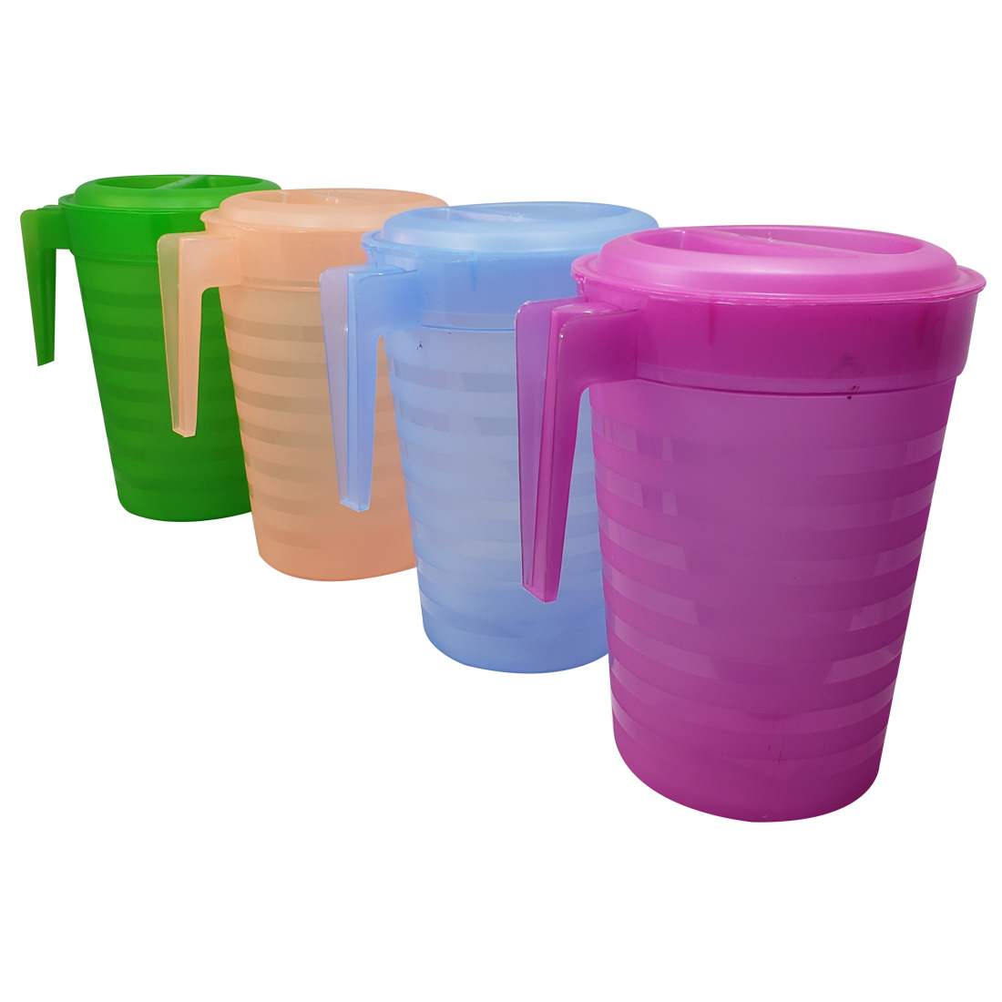 PRIDE PITCHER 128 OZ WITH LID ASSORTED