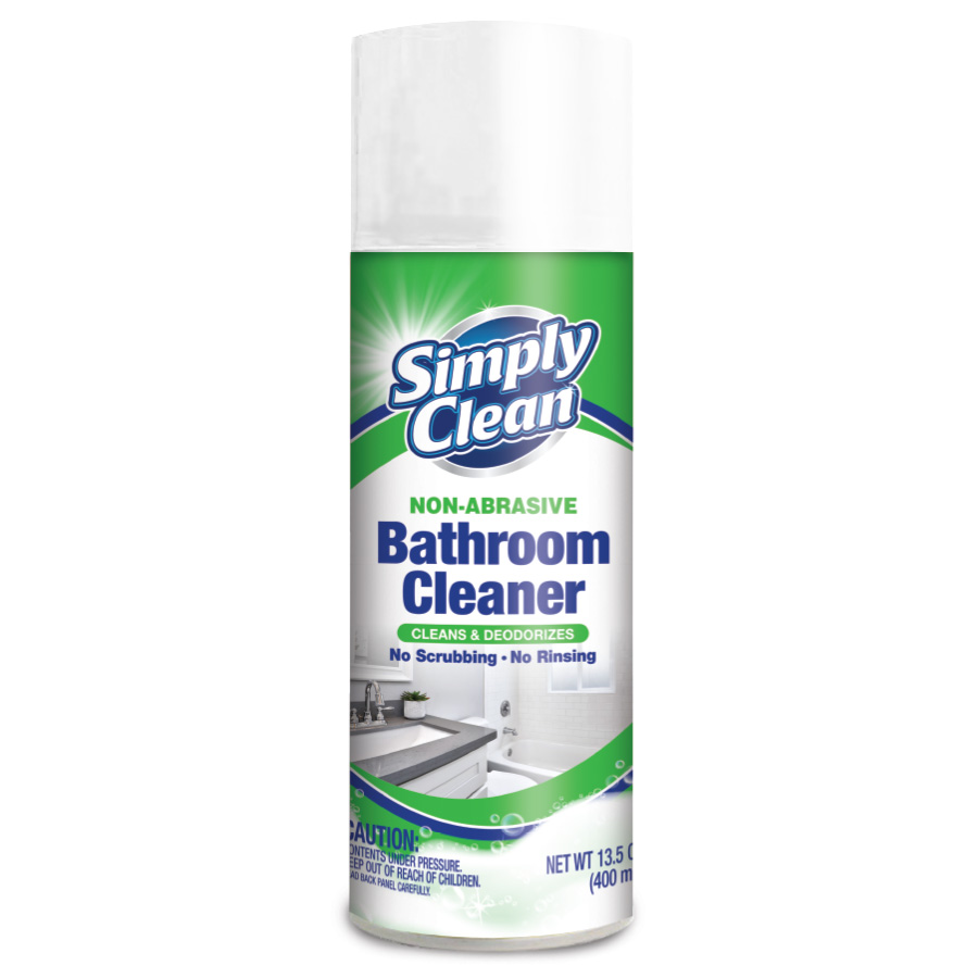 SIMPLY CLEAN BATHROOM CLEANER FOAM SPRAY 13.5 OZ (400 ML)