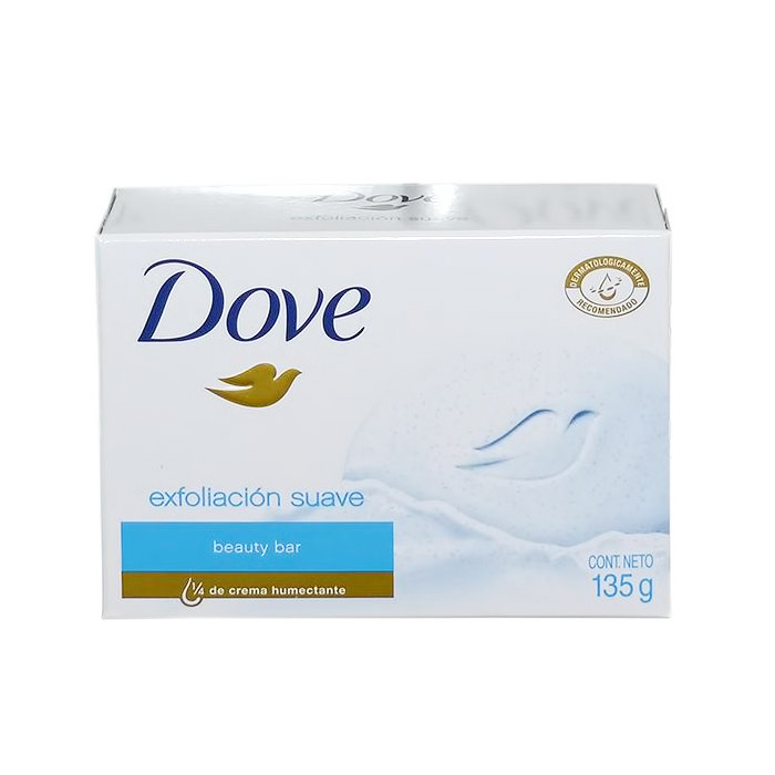 DOVE BAR SOAP 135 G / 4.75 OZ GENTLE EXFOLIATING